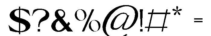 Veyra Font OTHER CHARS
