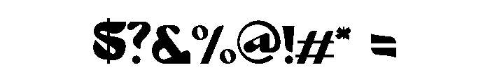 vela vela Font OTHER CHARS