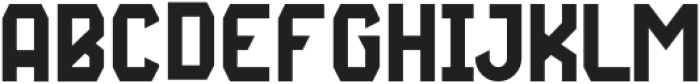 VECTUM Regular otf (400) Font UPPERCASE