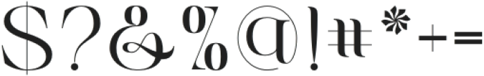 VELISTA Regular otf (400) Font OTHER CHARS