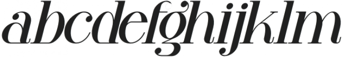 VENEZULA Italic otf (400) Font LOWERCASE