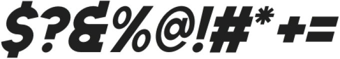VENTURAS Bold Italic otf (700) Font OTHER CHARS