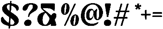 VERADA-Reguler Regular otf (400) Font OTHER CHARS