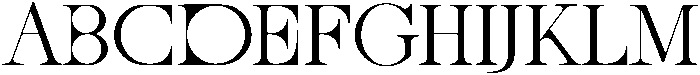 VERDE Regular otf (400) Font UPPERCASE