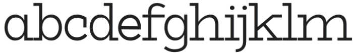 VERGHO Light otf (300) Font LOWERCASE