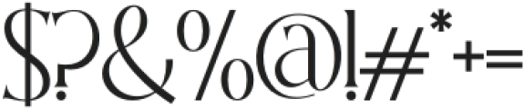 VERLANE-Regular otf (400) Font OTHER CHARS