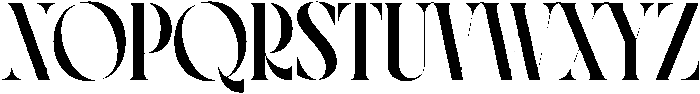 VERONA Regular otf (400) Font UPPERCASE