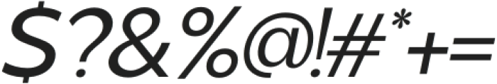 VERSATILE Italic otf (400) Font OTHER CHARS
