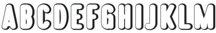 VESTLEN Regular otf (400) Font UPPERCASE