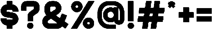 Vecata Bold otf (700) Font OTHER CHARS