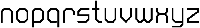 Vector Control Regular otf (400) Font LOWERCASE