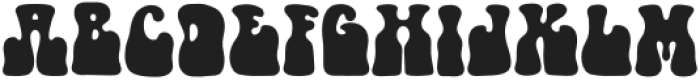 Vegan Retro Regular otf (400) Font UPPERCASE