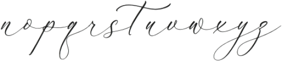 Veganzone Armstrong Script Italic otf (400) Font LOWERCASE