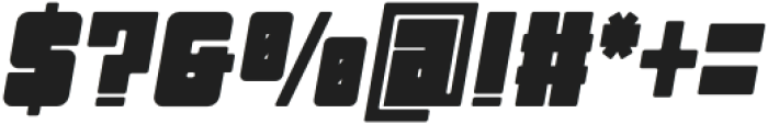 Vegapunk Narrow Italic otf (400) Font OTHER CHARS