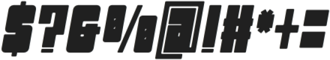 Vegapunk Narrower Italic otf (400) Font OTHER CHARS