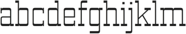 Vegelinu Thin otf (100) Font LOWERCASE