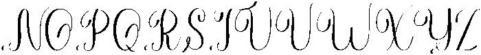 Vegetable Handmade Regular otf (400) Font UPPERCASE