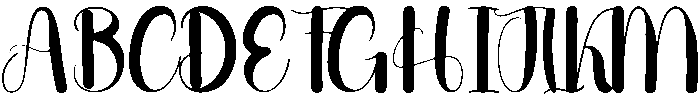 Vegetable Regular otf (400) Font UPPERCASE
