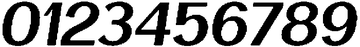 Vegora Bold Slant otf (700) Font OTHER CHARS
