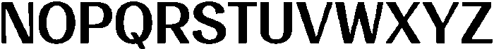 Vegora Bold otf (700) Font UPPERCASE