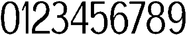 Vegora Condensed otf (400) Font OTHER CHARS