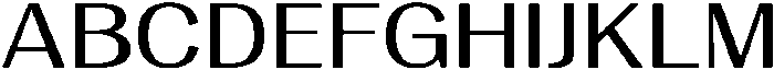 Vegora Expanded otf (400) Font UPPERCASE