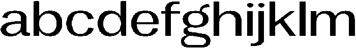 Vegora Expanded otf (400) FONT