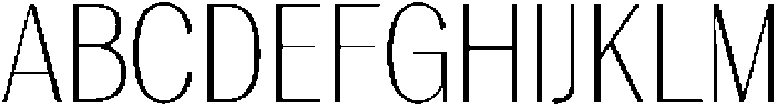 Vegora Extra Light Semi Condensed otf (200) Font