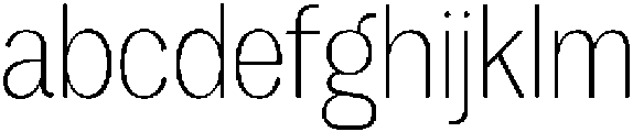 Vegora Extra Light Semi Condensed otf (200) FONT