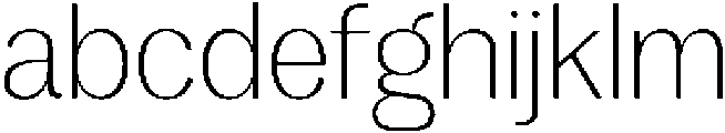 Vegora Extra Light otf (200) FONT