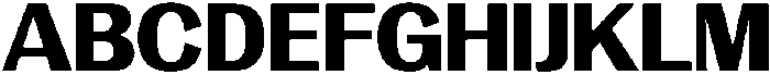 Vegora Heavy otf (800) Font UPPERCASE