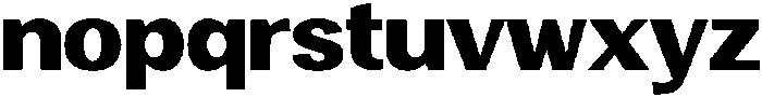 Vegora Heavy otf (800) Font LOWERCASE