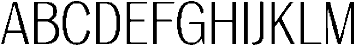 Vegora Light Semi Condensed otf (300) Font