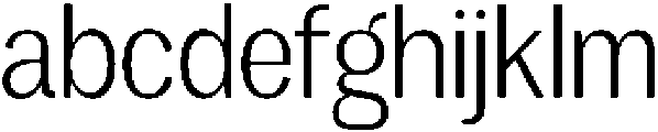 Vegora Light Semi Condensed otf (300) FONT