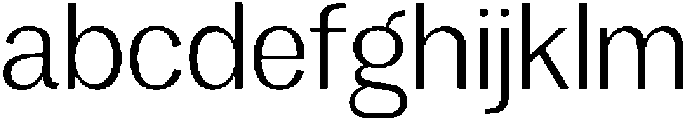 Vegora Light otf (300) FONT