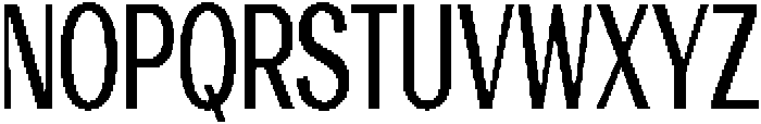 Vegora Medium Extra Condensed otf (500) Font UPPERCASE