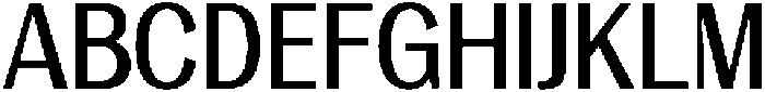 Vegora Medium Semi Condensed otf (500) Font