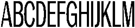 Vegora Medium Ultra Condensed otf (500) Font