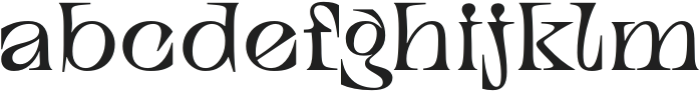 Veikuda Serif otf (400) Font LOWERCASE