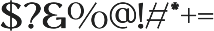 Veiran Regular otf (400) Font OTHER CHARS