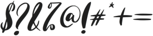 Velentmine Italic otf (400) Font OTHER CHARS