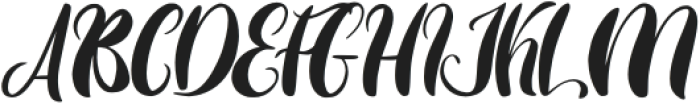 Velentmine Italic otf (400) Font UPPERCASE