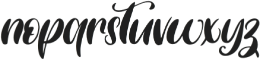 Velentmine Italic otf (400) Font LOWERCASE