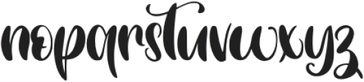 Velentmine otf (400) Font LOWERCASE