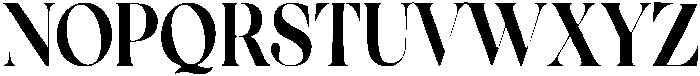 VelioraSerif Regular otf (400) Font UPPERCASE