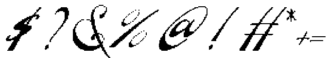 Velium Regular otf (400) Font OTHER CHARS