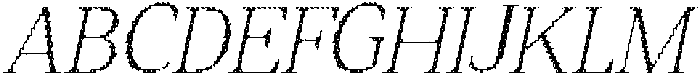 Vellany Disco Italic otf (400) Font UPPERCASE