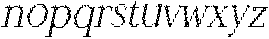 Vellany Disco Italic otf (400) Font LOWERCASE