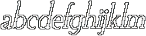 Vellany Pixel Outline otf (400) FONT