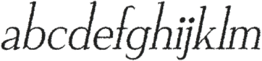 Vellany Rough Italic otf (400) FONT